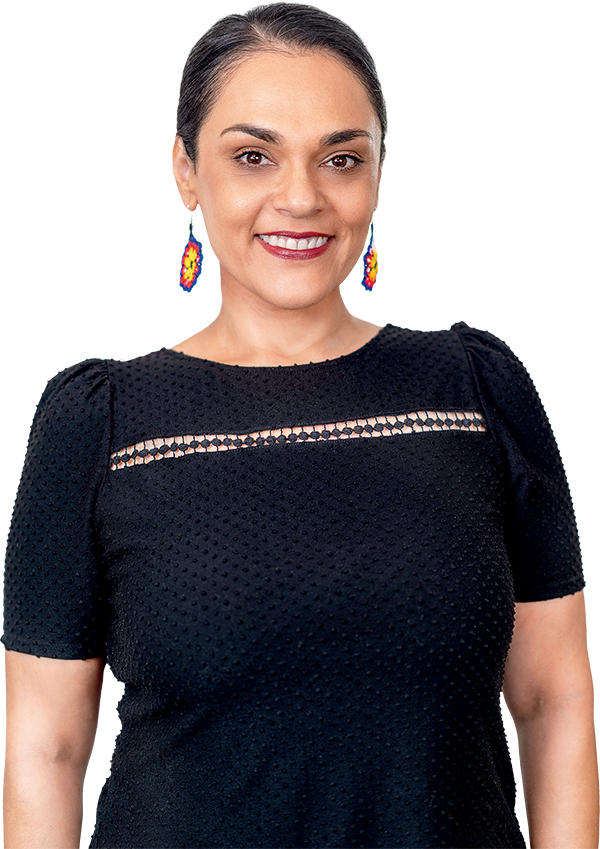 Angélica Dueñas portrait for CA-29 voter guide